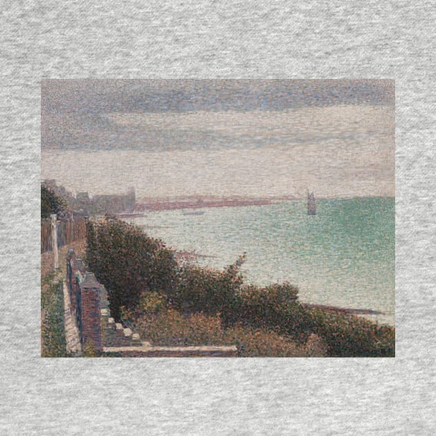 Grandcamp, Evening by Georges-Pierre Seurat by Classic Art Stall